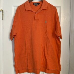 Polo by Ralph Lauren Men's Vibrant Orange Polo Shirt XL